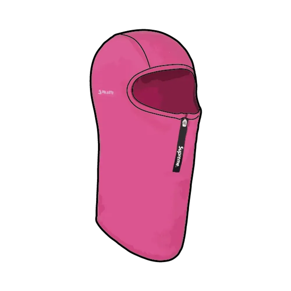 Supreme Polartec Zip Balaclava "Fuchsia"