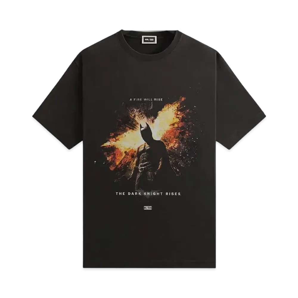Kith x Batman Dark Knight Rises Vintage Tee "Black"