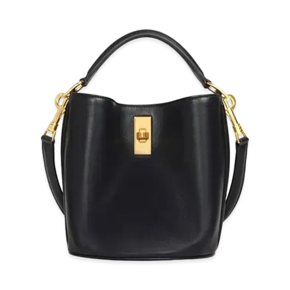 CELINE Teen Bucket 16 In Smooth Calfskin "Black"