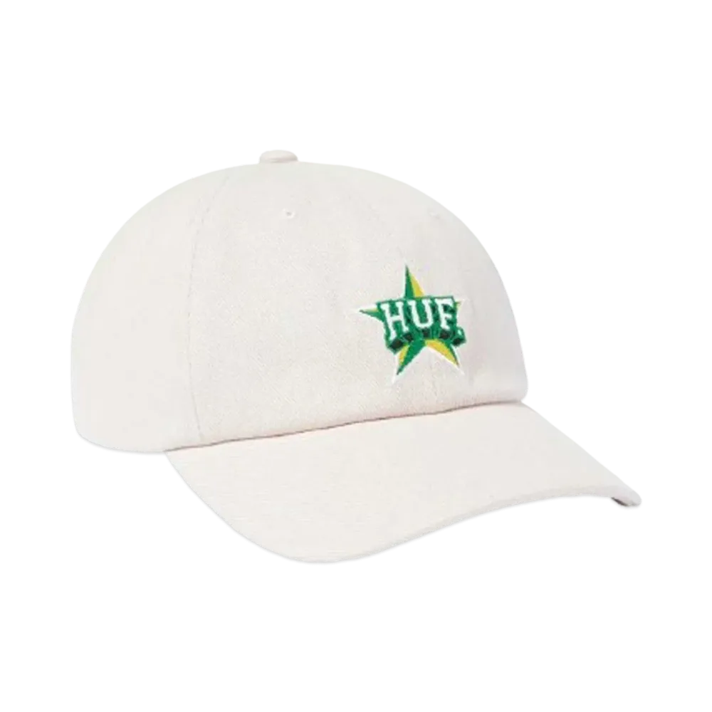 HUF Summer 24 All Star 6 Panel CV Hat "Ivory"