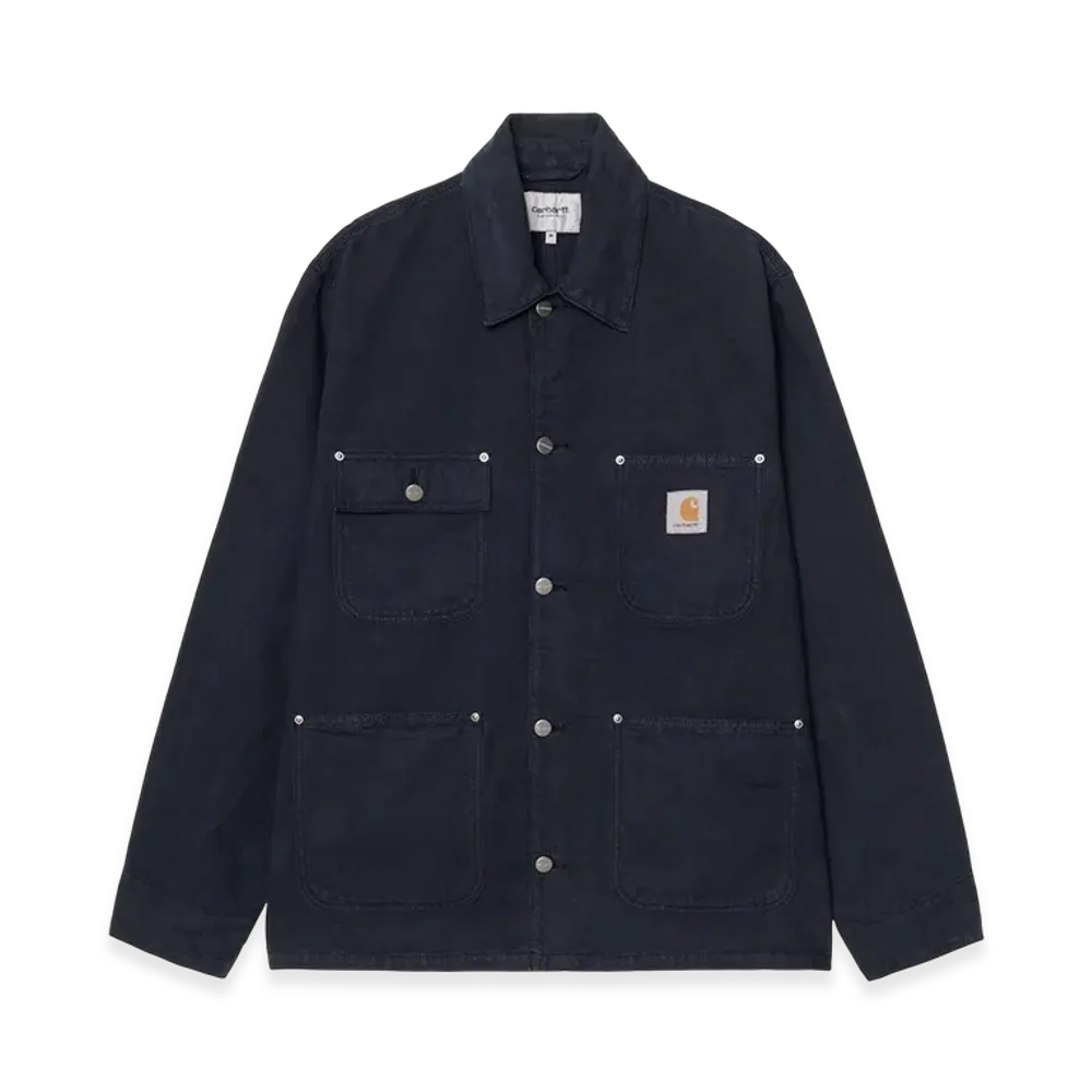 Carhartt WIP Walter Chore Coat "Dark Navy (garment dyed)"