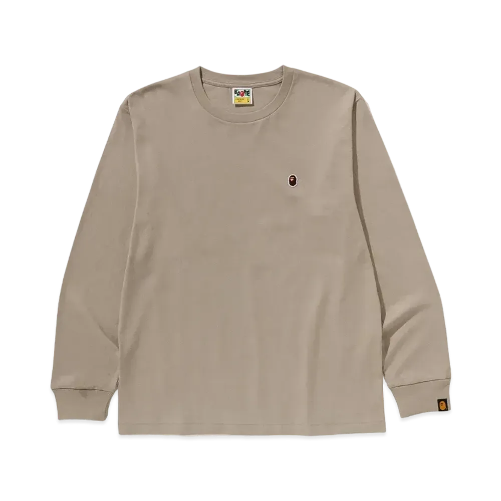 A BATHING APE x GRIP SWANY L/S Tee "Beige"