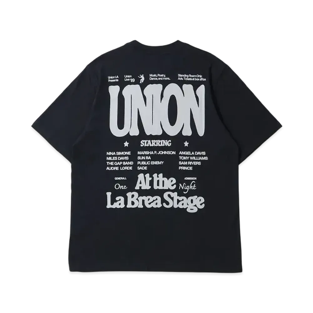 UNION The Stage Tee "Black"