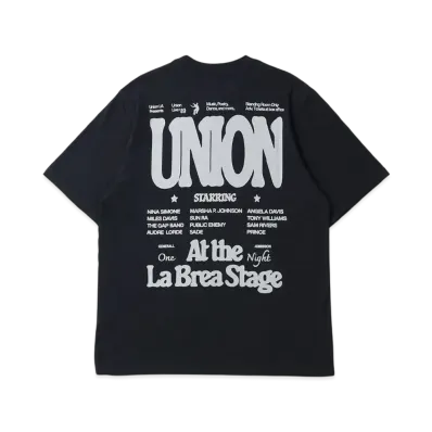 UNION The Stage Tee "Black"