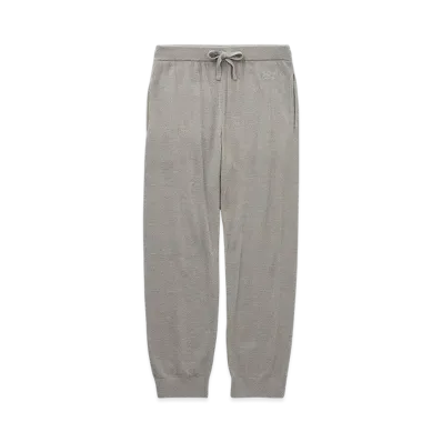 GELATO PIQUE Homme Temperature-Controlled Smooth Long Pants "Light Gray"