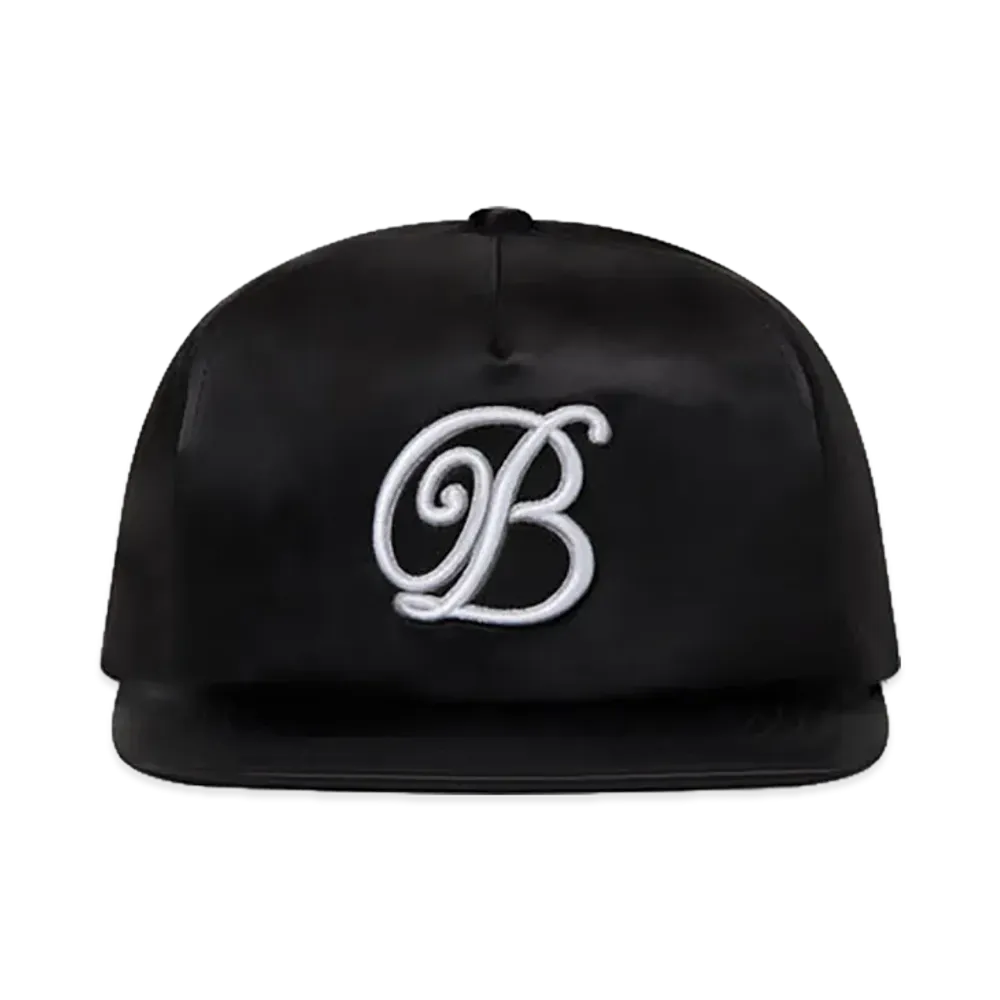 BlackEyePatch B Emblem Satin Cap "Black"