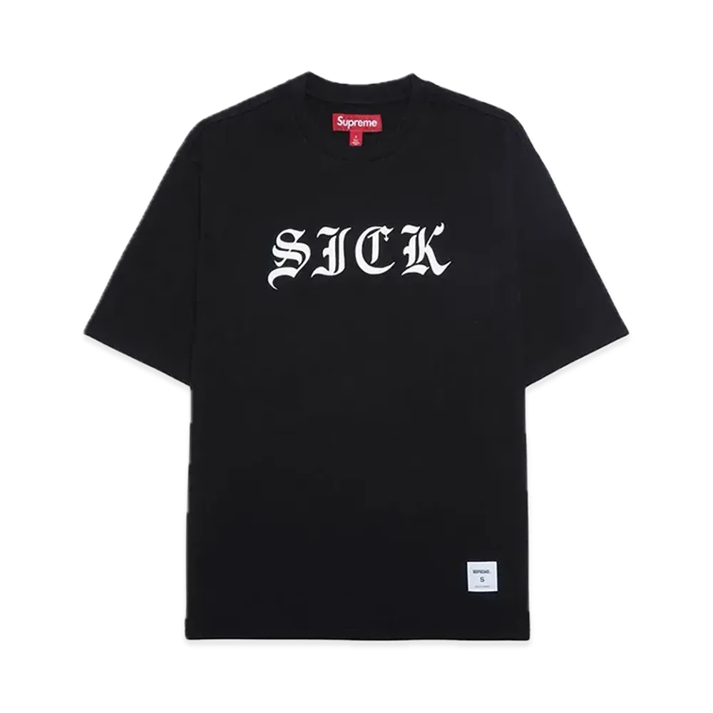 Supreme Sick S/S Top "Black"