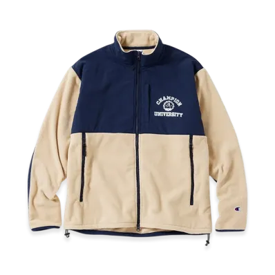 Champion Zip Jacket 24FW "Sesame Beige"