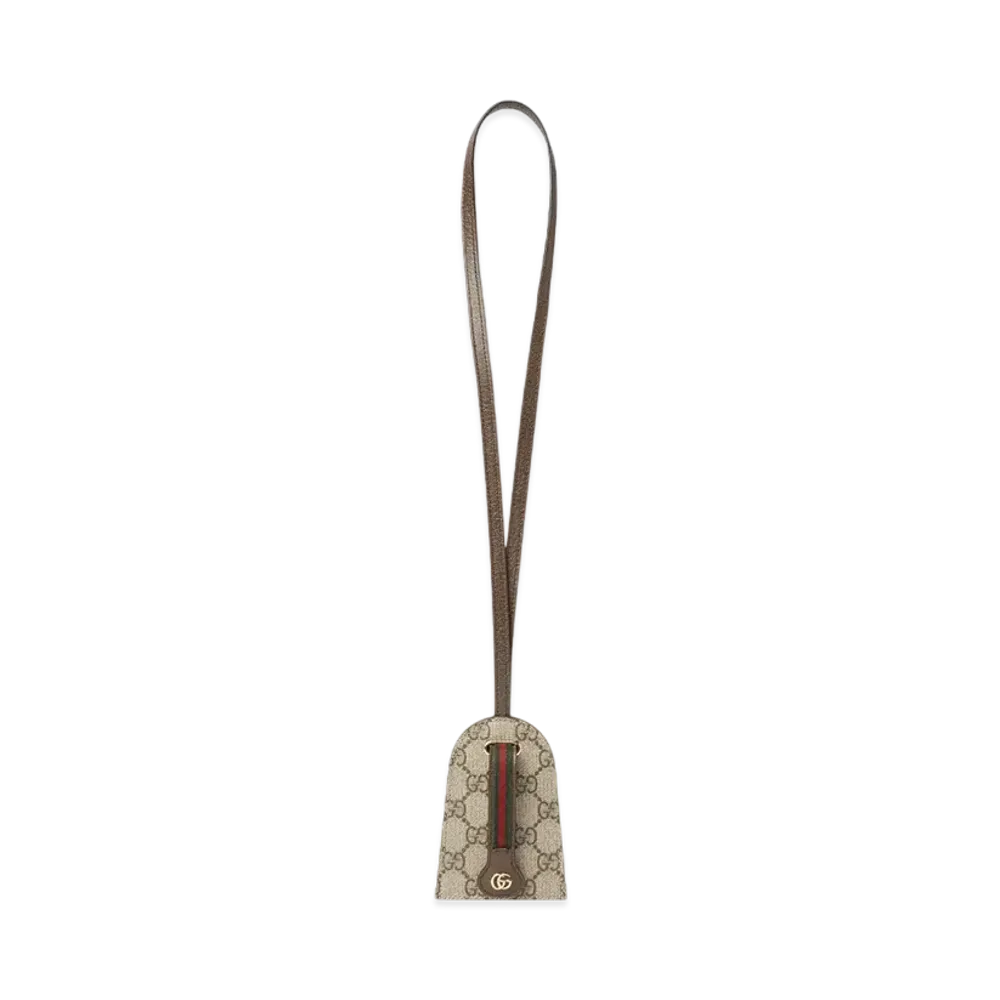 GUCCI Double G Small Key Case Supreme "Beige/Ebony"