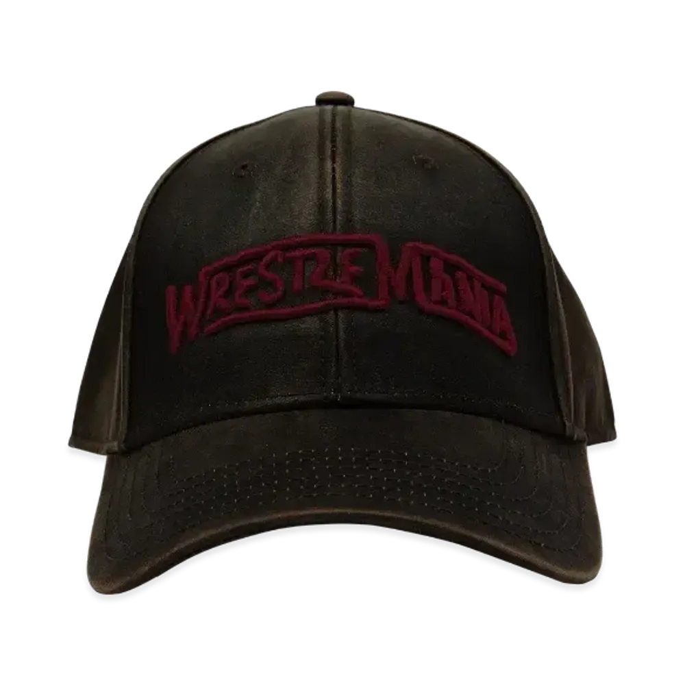 Travis Scott Cactus Jack x WWE Wrestlemania Hat "Black"