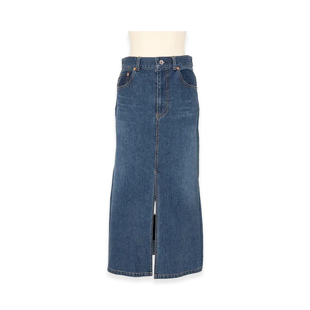 sacai Women's Denim Skirt "Blue"