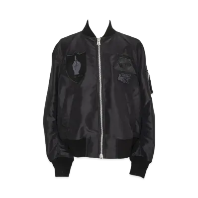 sacai x Gonz Nylon Twill Blouson "Black"