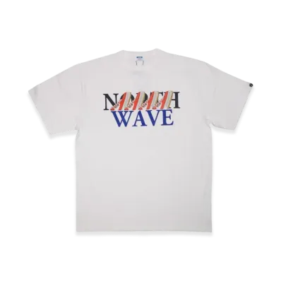 SAPEur x northwave Wave S/S Tee "Orange/White"