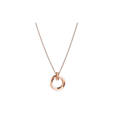 Tiffany & Co. Tiffany T T1 Circle Pendant Small 18K "RoseGold"