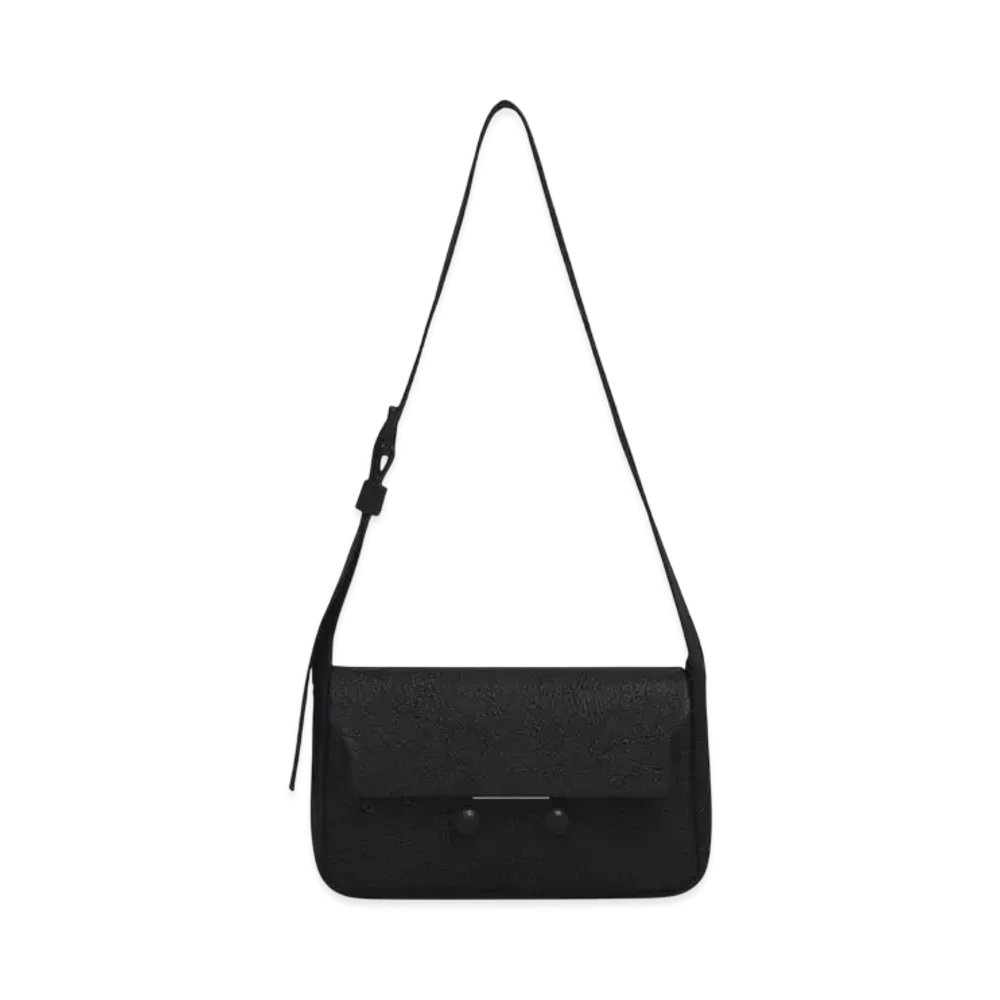 Marni Nappa Medium Trunkaroo Soft Bag "Black"