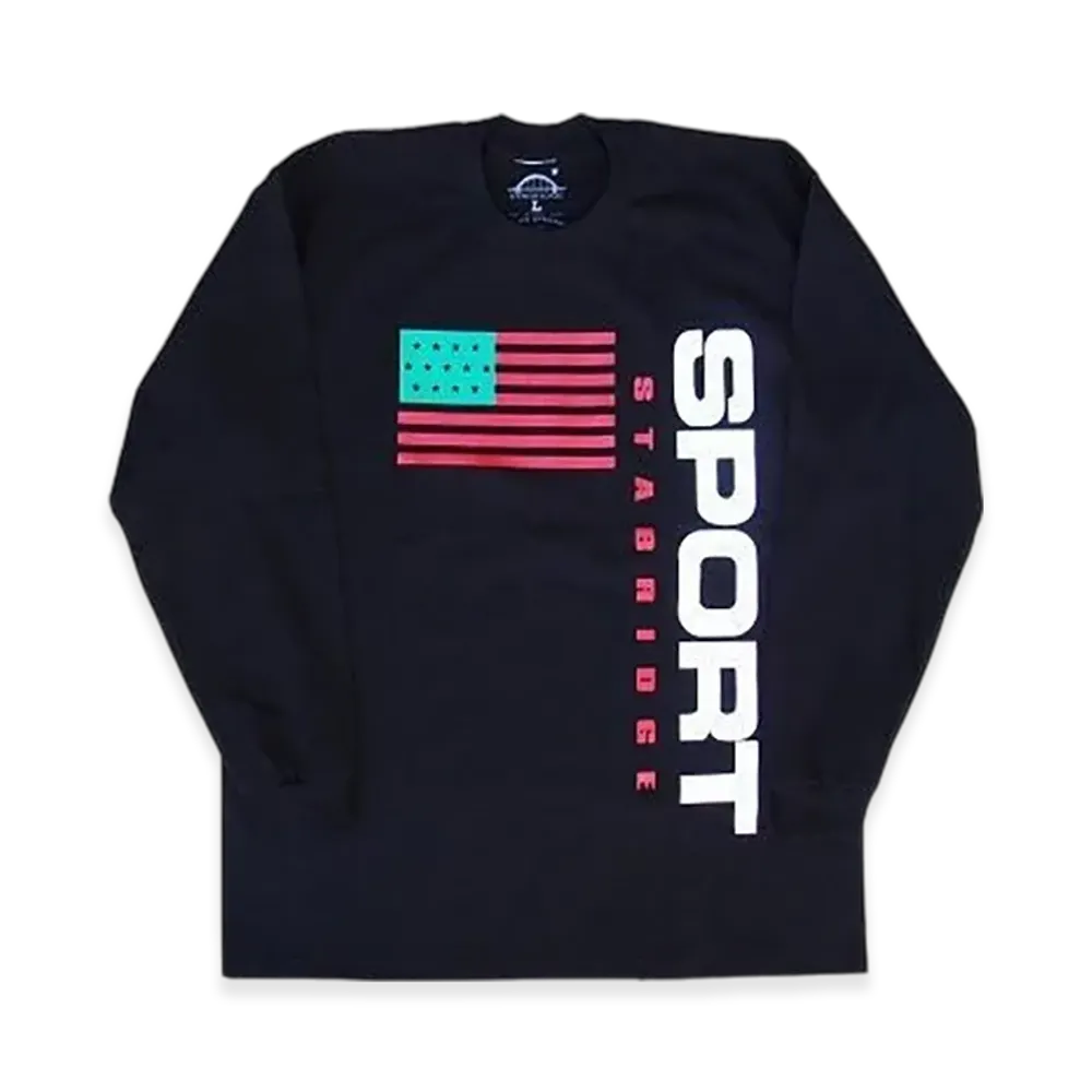 STABRIDGE Ebonics L/S Tee "Black"