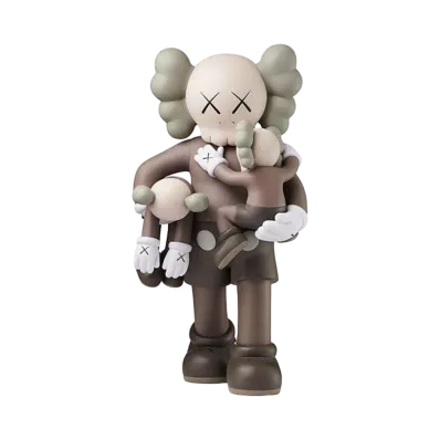 KAWS Clean Slate Vinyl Figure "Brown"