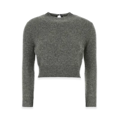 Jil Sander Women's Wool Blend Sweater "Grey"