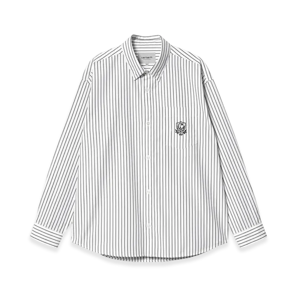 Carhartt WIP Linus Stripe Shirt "Black"
