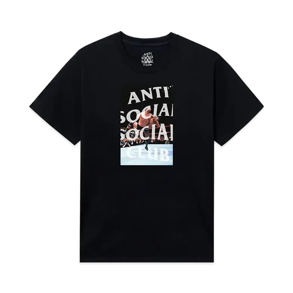 ANTI SOCIAL SOCIAL CLUB x WWE The Rock Tee "Black"