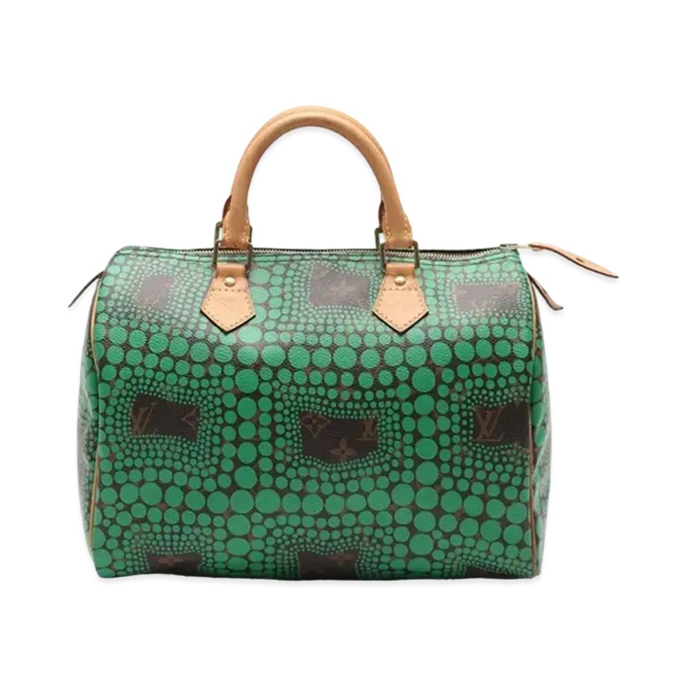 Louis Vuitton x Yayoi Kusama Speedy Monogram Town "Vert"