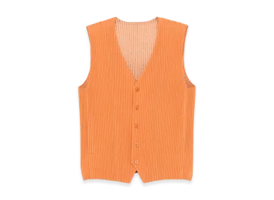 HOMME PLISSE ISSEY MIYAKE Sweaters "Orange"