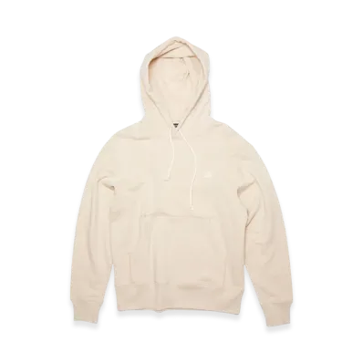 Acne Studios Farrin Face Oversized Hooded Sweatshirt "Oatmeal Melange"