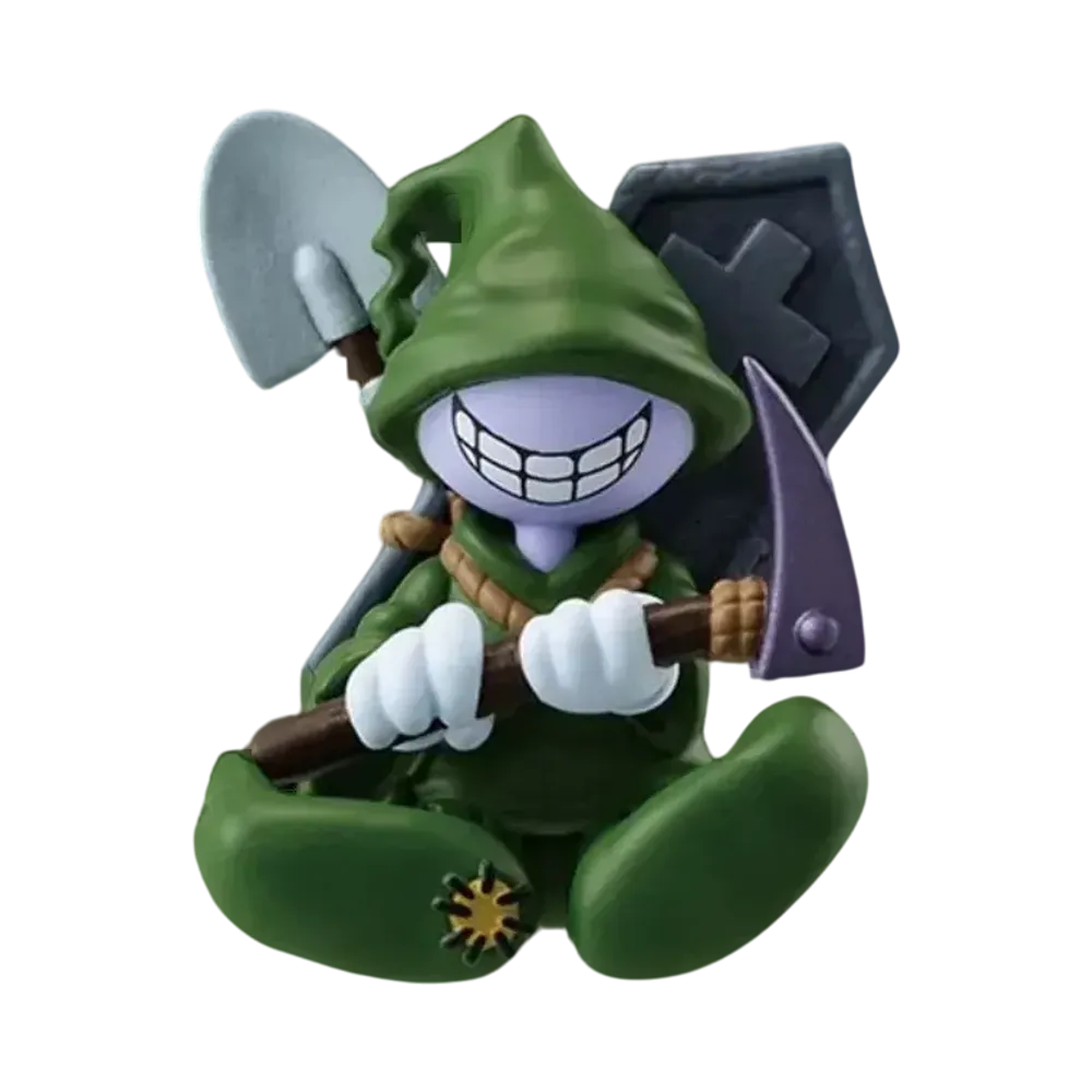 BANDAI "Ichiban Kuji" -Yu-Gi-Oh! Series vol.4 Egyptian God Manifestations- E Prize Mini Figure Graverobber