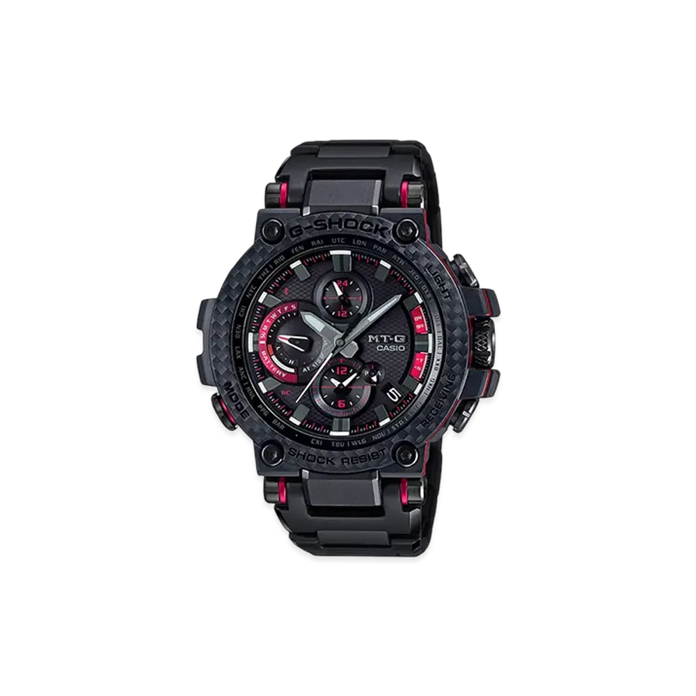 Casio G-Shock G 19A Bluetooth Radio Solar M Watch "Black/Red"