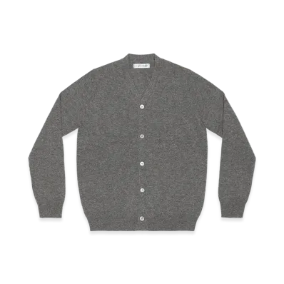 COMME des GARCONS SHIRT Cardigan V Neck "Top Grey"