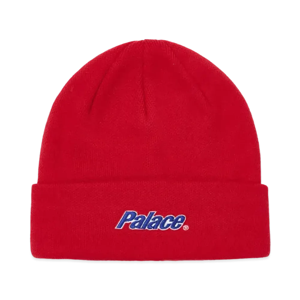 PALACE Lowercase Cuff Beanie "Truest Red"
