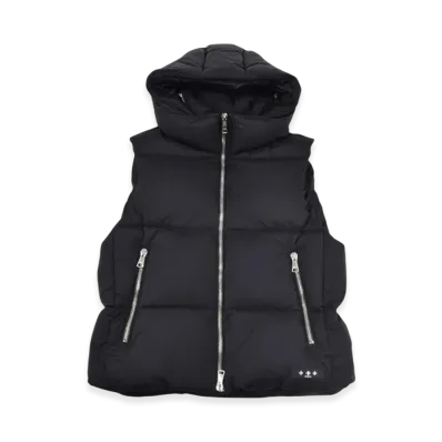 TATRAS Volume Neck Down Vest Melko "Black"