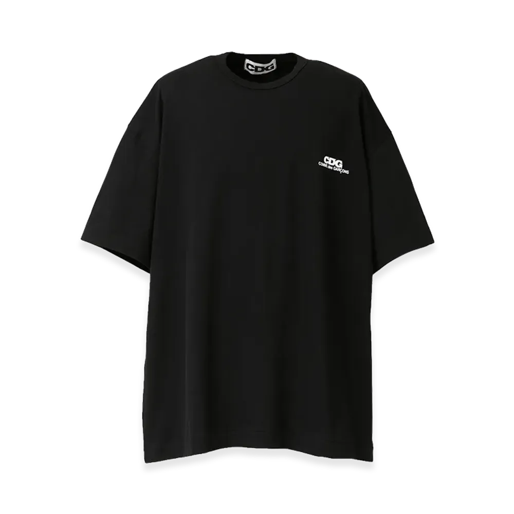 COMME des GARCONS CDG Oversized T-Shirt 1 / Small Logo "Black"