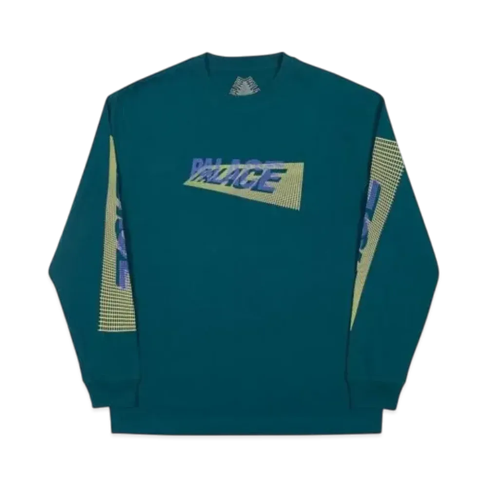 PALACE 3-P Longsleeve "Forest Green"