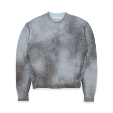 Acne Studios Cable Knit Sweater "Anthracite Grey"