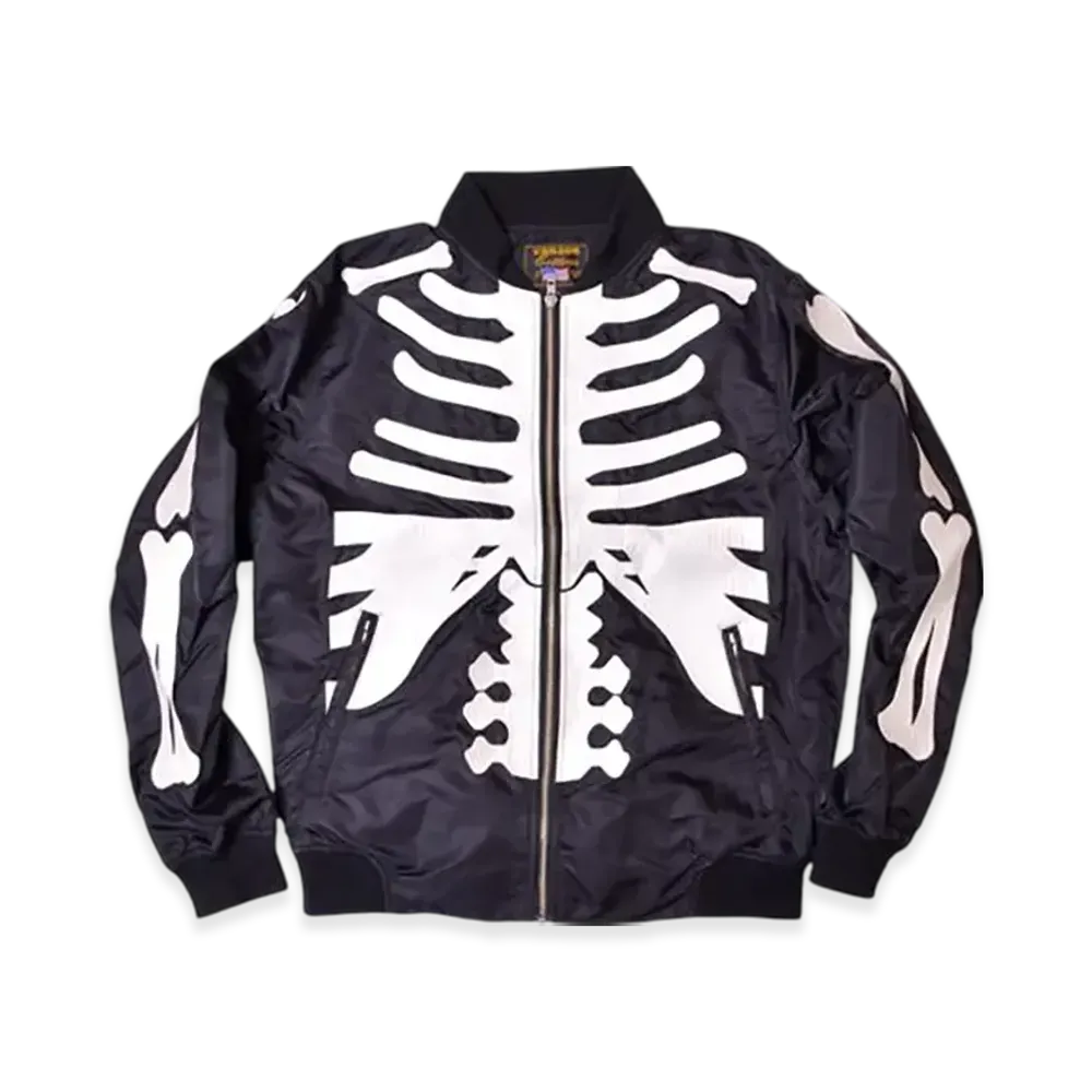 VANSON Nylon Twill Jacket "Black"