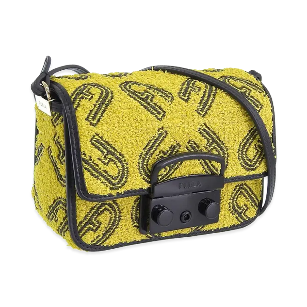 FURLA Metropolis Mini Crossbody "Yellow"