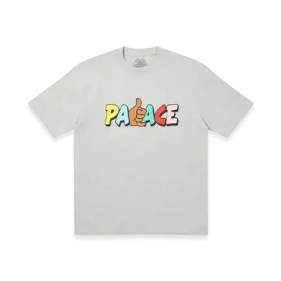 PALACE Shitfaced Shaka T-Shirt "Grey Marl"