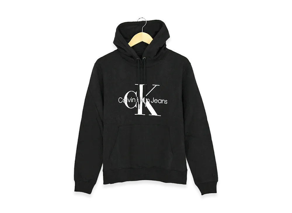 Calvin Klein Jeans Women's Logo Print Hoodie "Black"