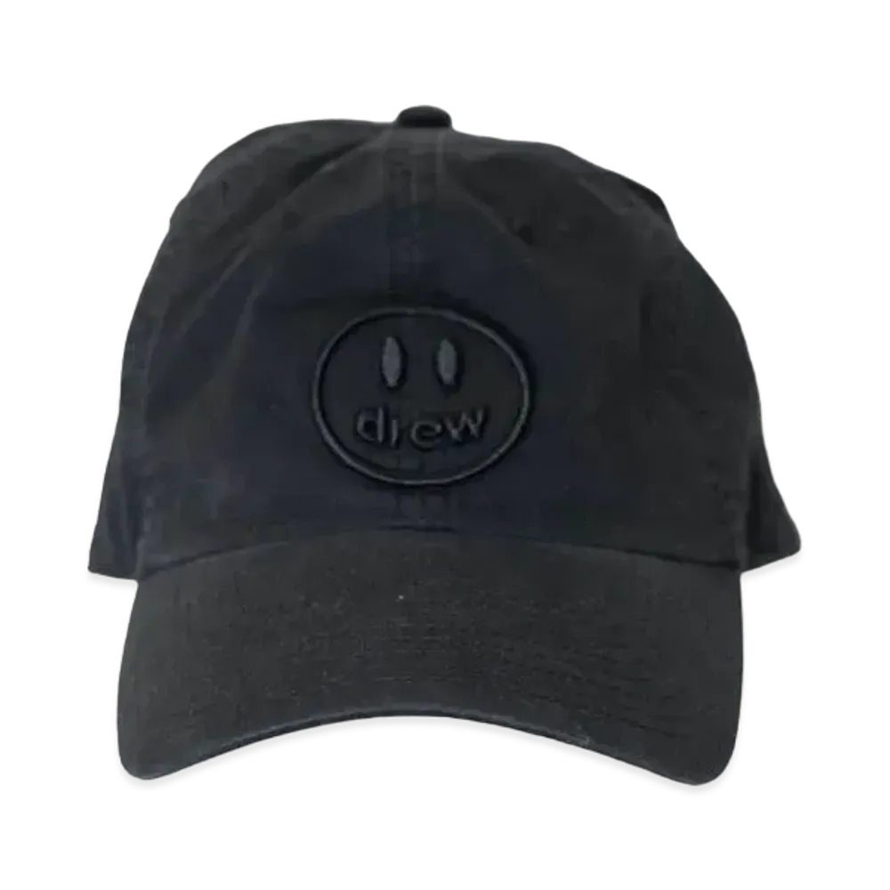 drew house mascot dad hat "Black"
