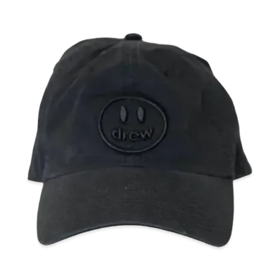 drew house mascot dad hat "Black"