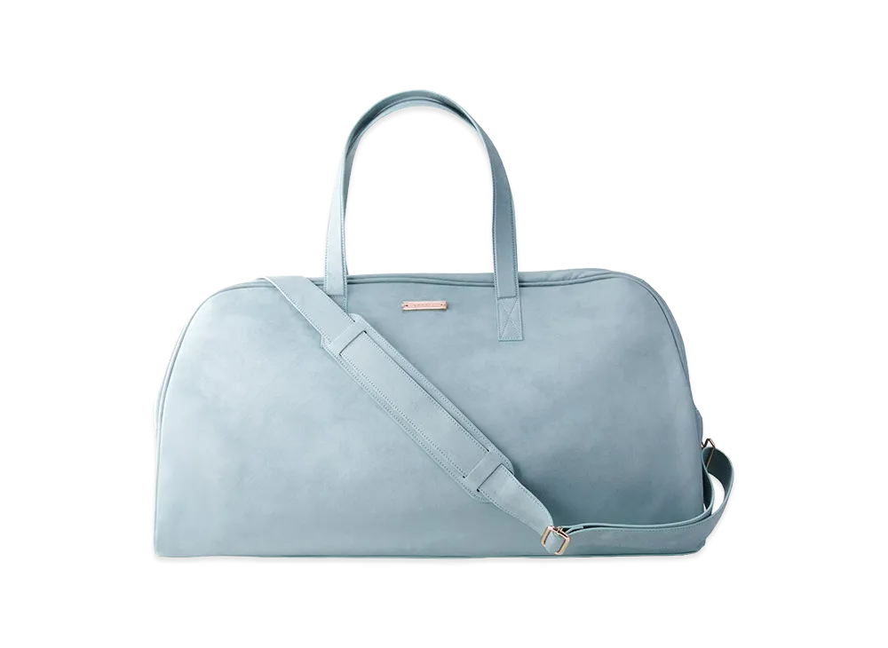 FEELS. Suede Touch Travel Bag 2026 Summer Limited "Light Green"
