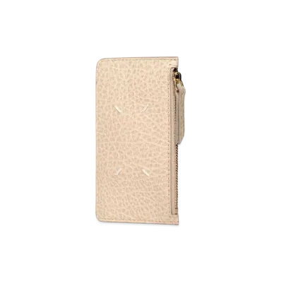 Maison Margiela 4 Stitch Card Holder Wallet "Almond"