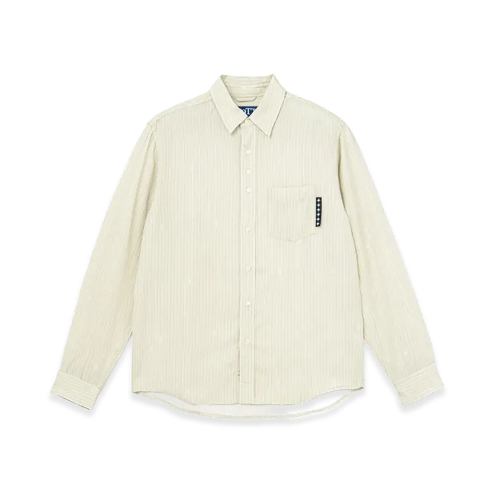 BoTT Printed Sparkle Striped Shirt "Green"