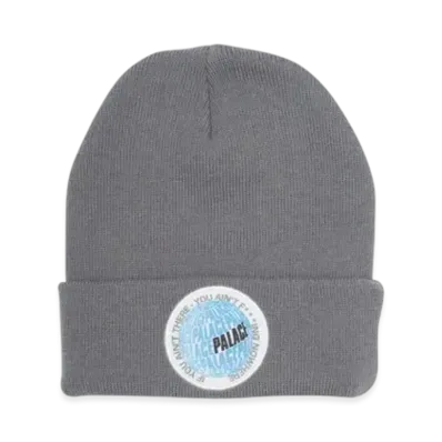 PALACE If You Ain't There Beanie "Grey"