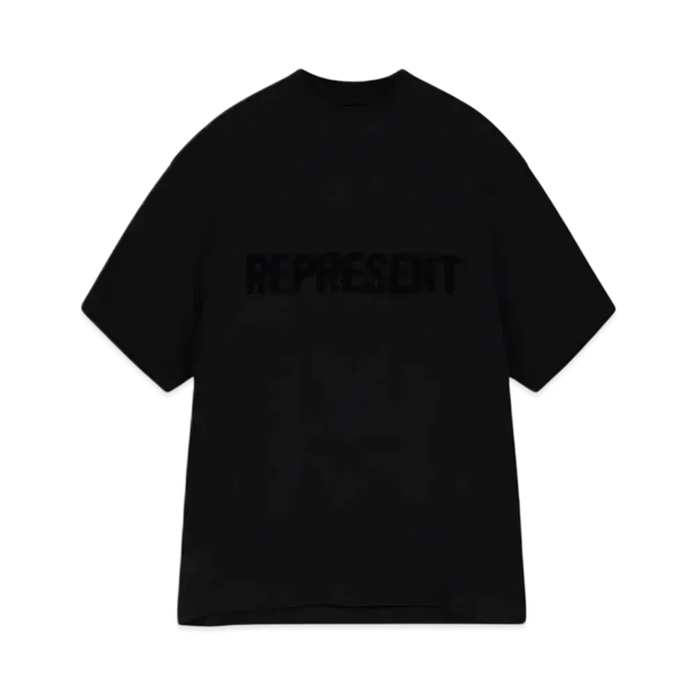 REPRESENT Owners Club Boyfriend T-Shirt "Jet Black"