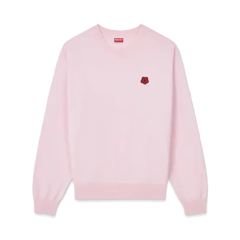 KENZO 'BOKE FLOWER' Embroidery Jumper "Faded Pink"