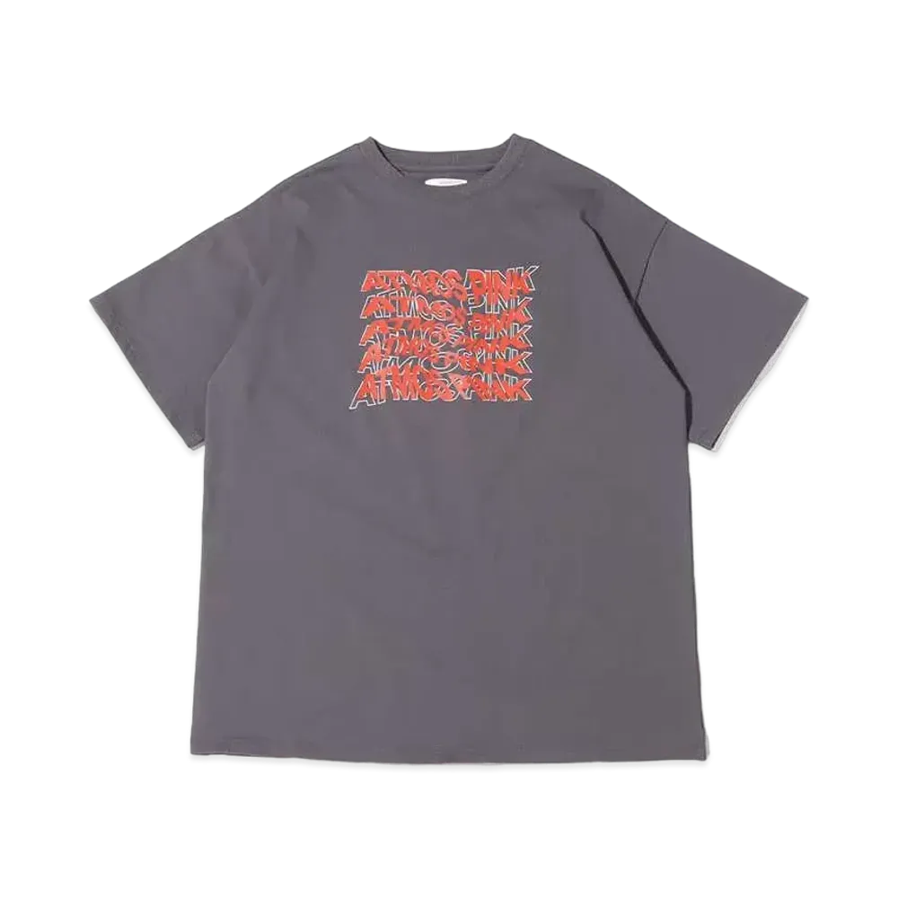 atmos pink Graphic Big T "Gray"