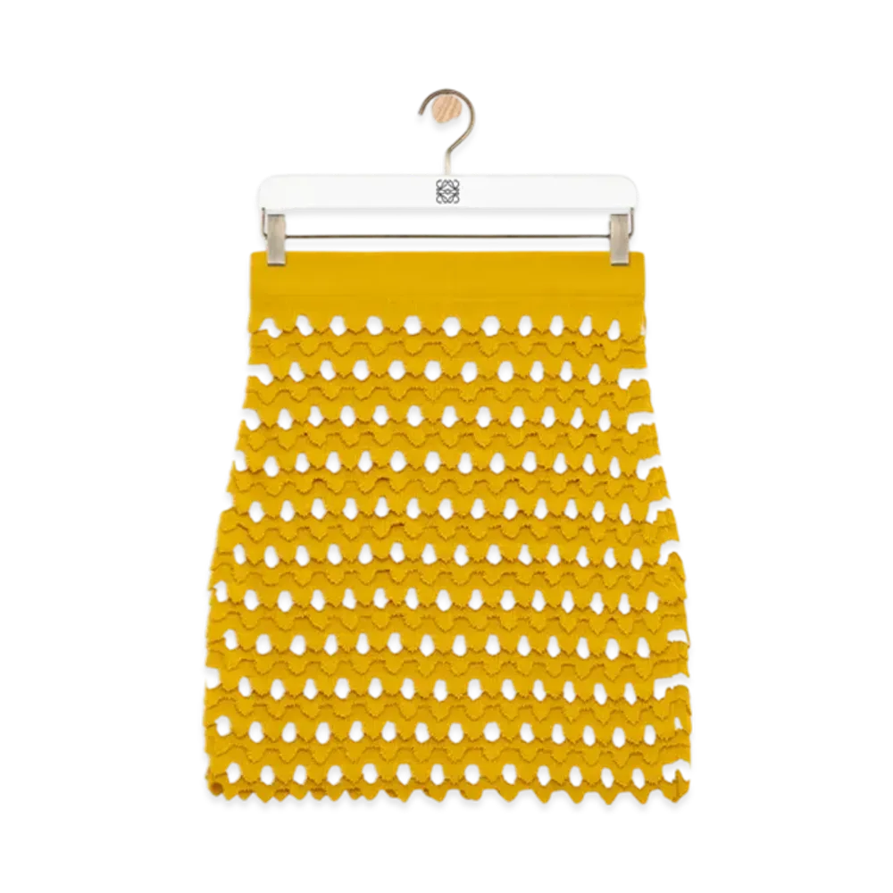 LOEWE Mini Skirt "Yellow"