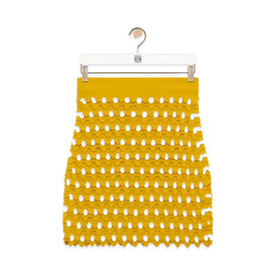 LOEWE Mini Skirt "Yellow"